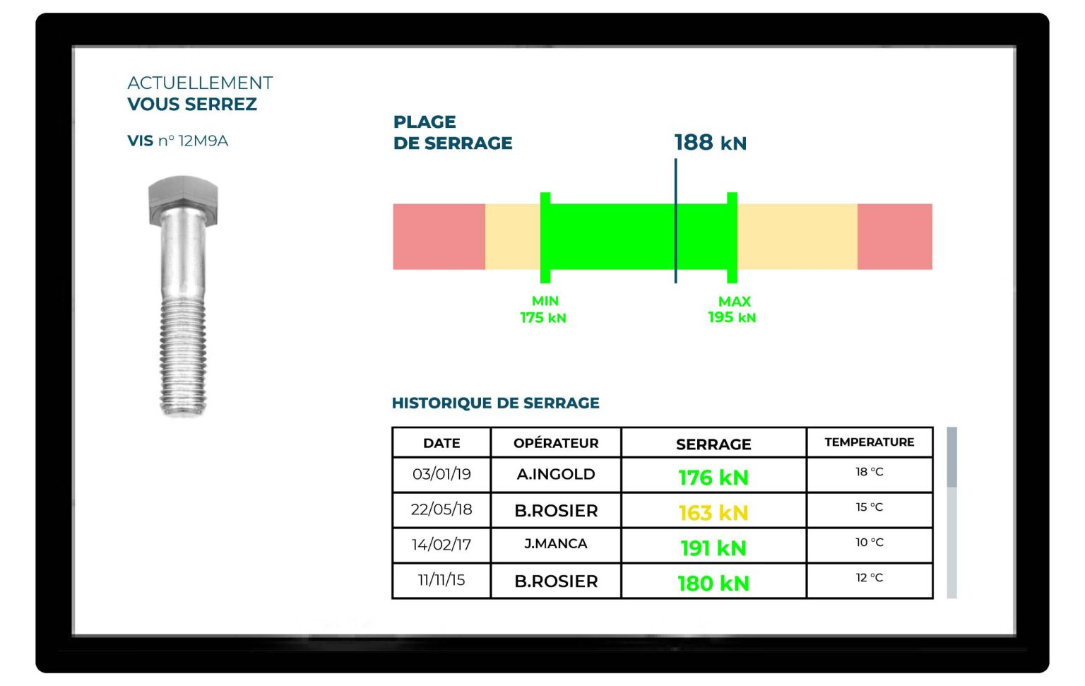 Bolt Tightening Software by TRAXX